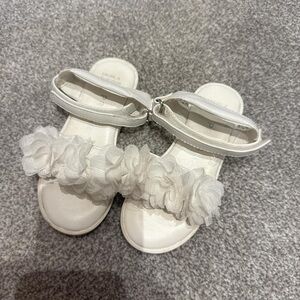 Primark Girls' White and Cream Sandals